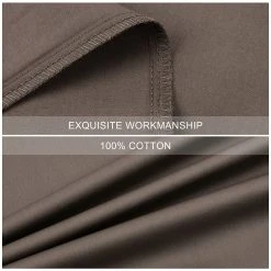 PiccoCasa 100% Cotton Body Pillowcases 1Pcs Soft With Envelope Closure Body(20"x54") -travel pillow shop 6174495 ALT3