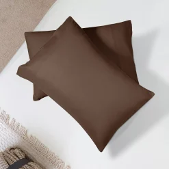 PiccoCasa 2pcs Microfiber, No Wrinkle, Pillow Cases King 20"x36" -travel pillow shop 6174499 ALT