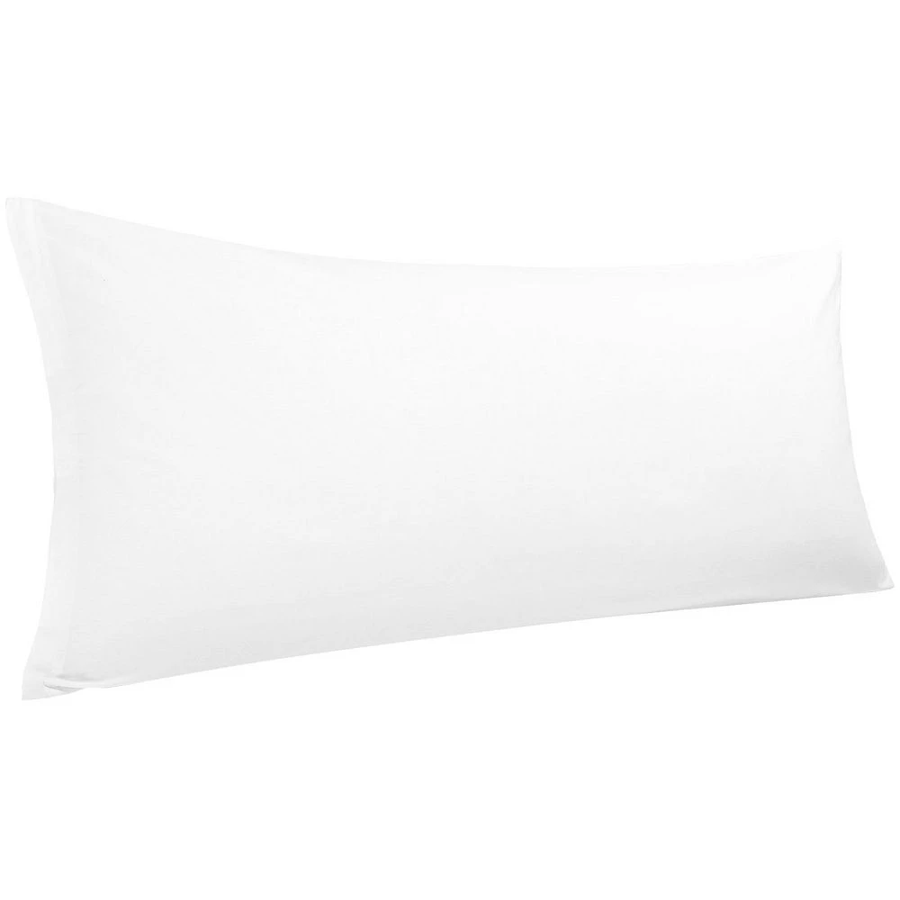 PiccoCasa Pillow Cases Zipper Covers Egyptian Cotton For Hair And Skin (20"x72") 3 PiccoCasa Pillow Cases Zipper Covers Egyptian Cotton For Hair And Skin (20"x72")