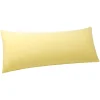 PiccoCasa Brushed Body Pillowcase Washed Microfiber Envelope Closure Body(20"x48") -travel pillow shop 6174512 Yellow