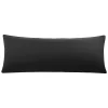 PiccoCasa Brushed Body Pillowcases With Roll Rim Zipper Closure Body(20"x48") -travel pillow shop 6174522