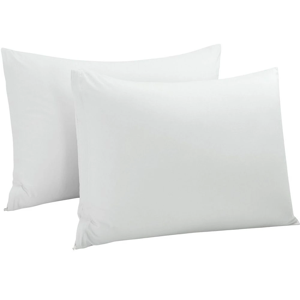 PiccoCasa Egyptian Cotton Pillow Cases Hidden Zipper 2 Pack King(20"x36") 3 PiccoCasa Egyptian Cotton Pillow Cases Hidden Zipper 2 Pack King(20"x36")