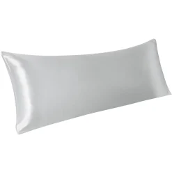 PiccoCasa 1Pc Satin Soft Body Pillow Cover With Envelop 20"x72"
