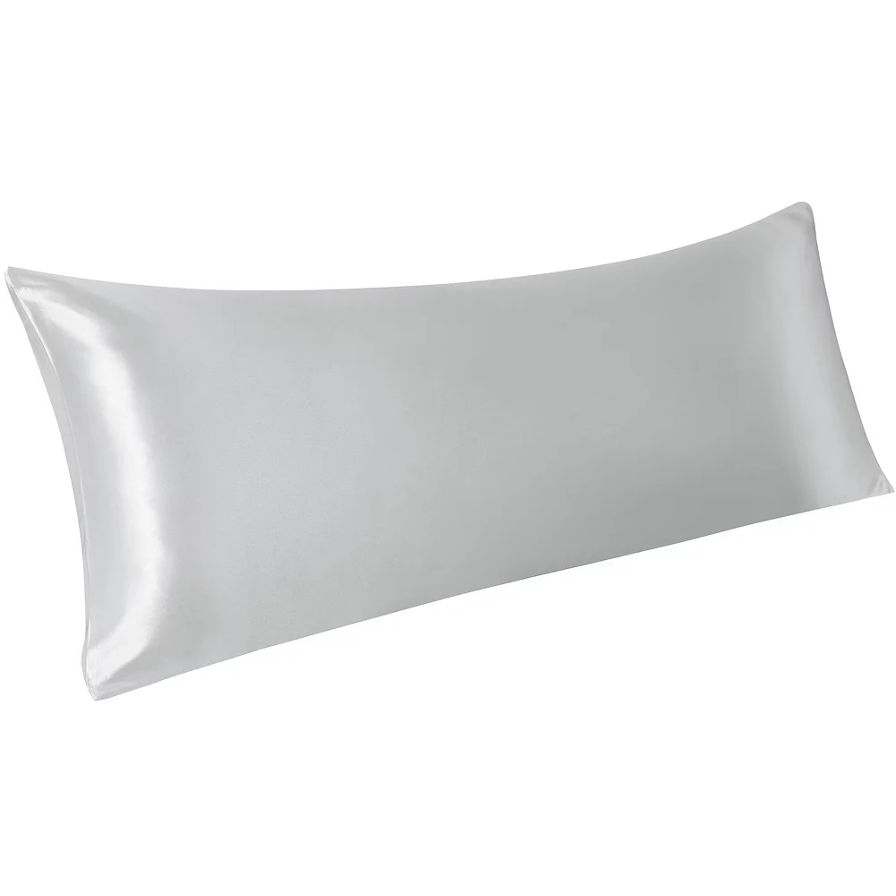 PiccoCasa 1Pc Satin Soft Body Pillow Cover With Envelop 20"x72" 3 PiccoCasa 1Pc Satin Soft Body Pillow Cover With Envelop 20"x72"