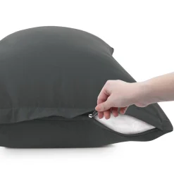 PiccoCasa 2 Pcs Zippered Soft Microfiber Pillow Cases Travel(14"x20") 8 PiccoCasa 2 Pcs Zippered Soft Microfiber Pillow Cases Travel(14"x20") -travel pillow shop 6174532 ALT2