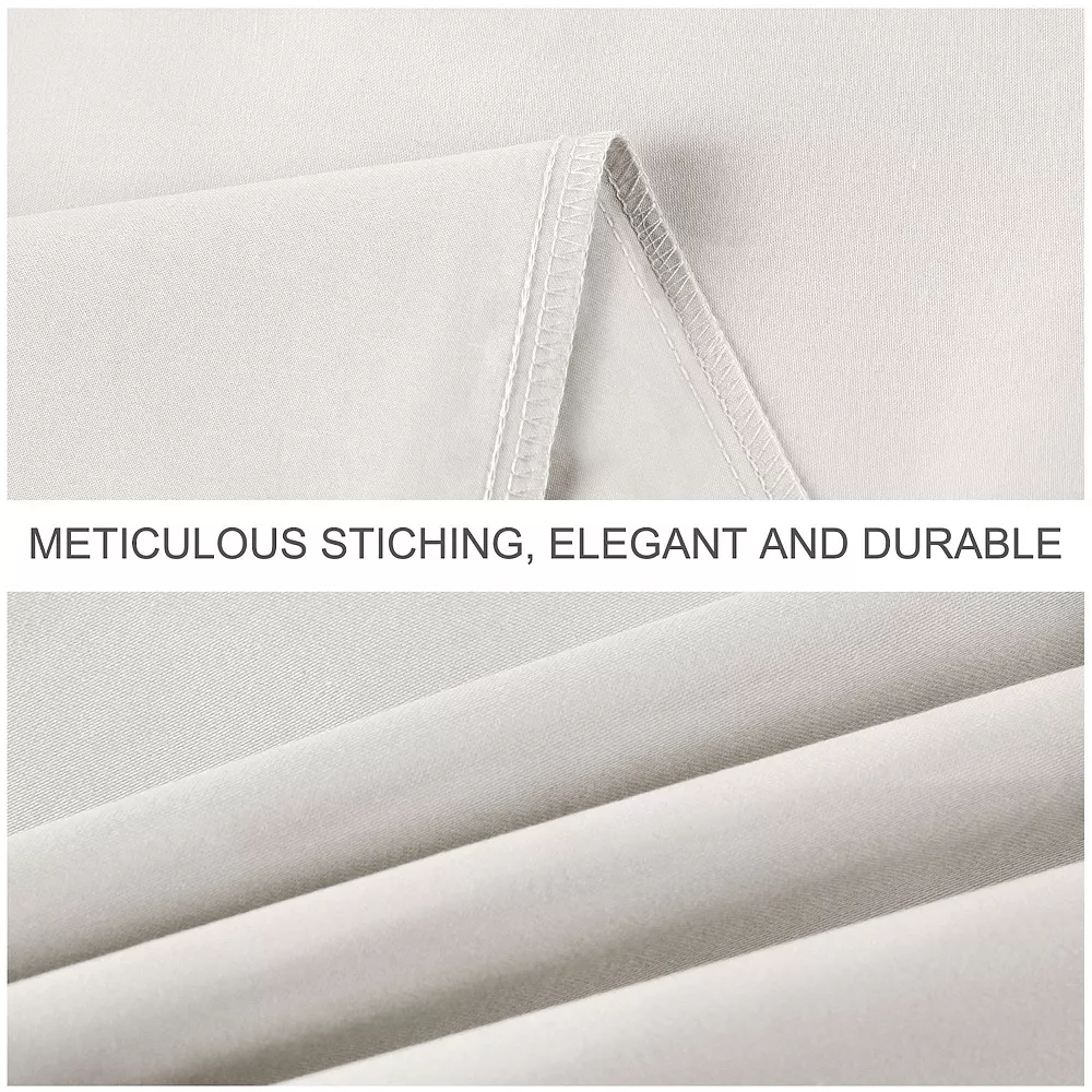 PiccoCasa 100% Cotton Body Pillowcases 1Pcs Soft With Zipper Closure Body(20"x60") 5 PiccoCasa 100% Cotton Body Pillowcases 1Pcs Soft With Zipper Closure Body(20"x60") - Image 3