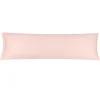PiccoCasa Egyptian Cotton 300TC Body Zipper Closure Pillow Cover Body(20"x72") -travel pillow shop 6174545
