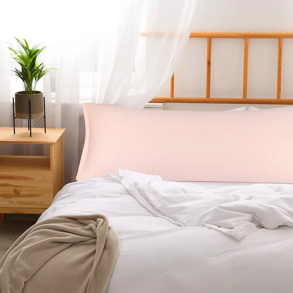 PiccoCasa Egyptian Cotton 300TC Body Zipper Closure Pillow Cover Body(20"x72") 5 PiccoCasa Egyptian Cotton 300TC Body Zipper Closure Pillow Cover Body(20"x72") - Image 3