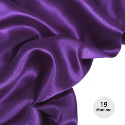 PiccoCasa 19 Momme Silk Pillowcase For Hair Skin With Zipper Queen 20"x30" -travel pillow shop 6239302 ALT2