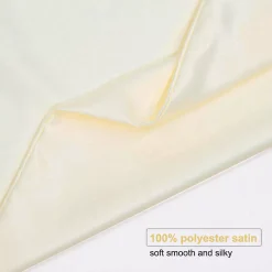PiccoCasa 2PCS Soft Silky Satin Pillow Cases Covers Queen 20"x30" 9 PiccoCasa 2PCS Soft Silky Satin Pillow Cases Covers Queen 20"x30" -travel pillow shop 6239322 ALT3