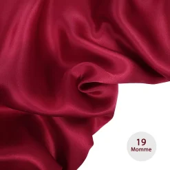 PiccoCasa Silk Pillow Cases With Zipper For Hair And Skin 1 Pc Size 31" X 31" -travel pillow shop 6239333 ALT2