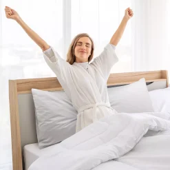 PiccoCasa Brushed Body Pillowcase Washed Microfiber Envelope Closure Body 20"x48" -travel pillow shop 6239347 ALT