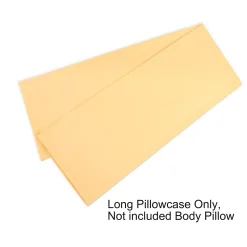 PiccoCasa Pillow Cases Covers Egyptian Cotton 1 Pcs 21"x55" -travel pillow shop 6239352 ALT2