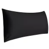 PiccoCasa Pillow Cases Covers Egyptian Cotton 1 Pcs 21"x55" 2 PiccoCasa Pillow Cases Covers Egyptian Cotton 1 Pcs 21"x55" -travel pillow shop 6239352 Black