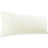 PiccoCasa Soft 1800 Series Microfiber Long Bedding Body Pillow Covers Body 20"x48" -travel pillow shop 6239357 Pearl White