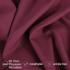 PiccoCasa 2pcs Microfiber, No Wrinkle, Pillow Cases King 20"x36" -travel pillow shop 6239371 ALT2