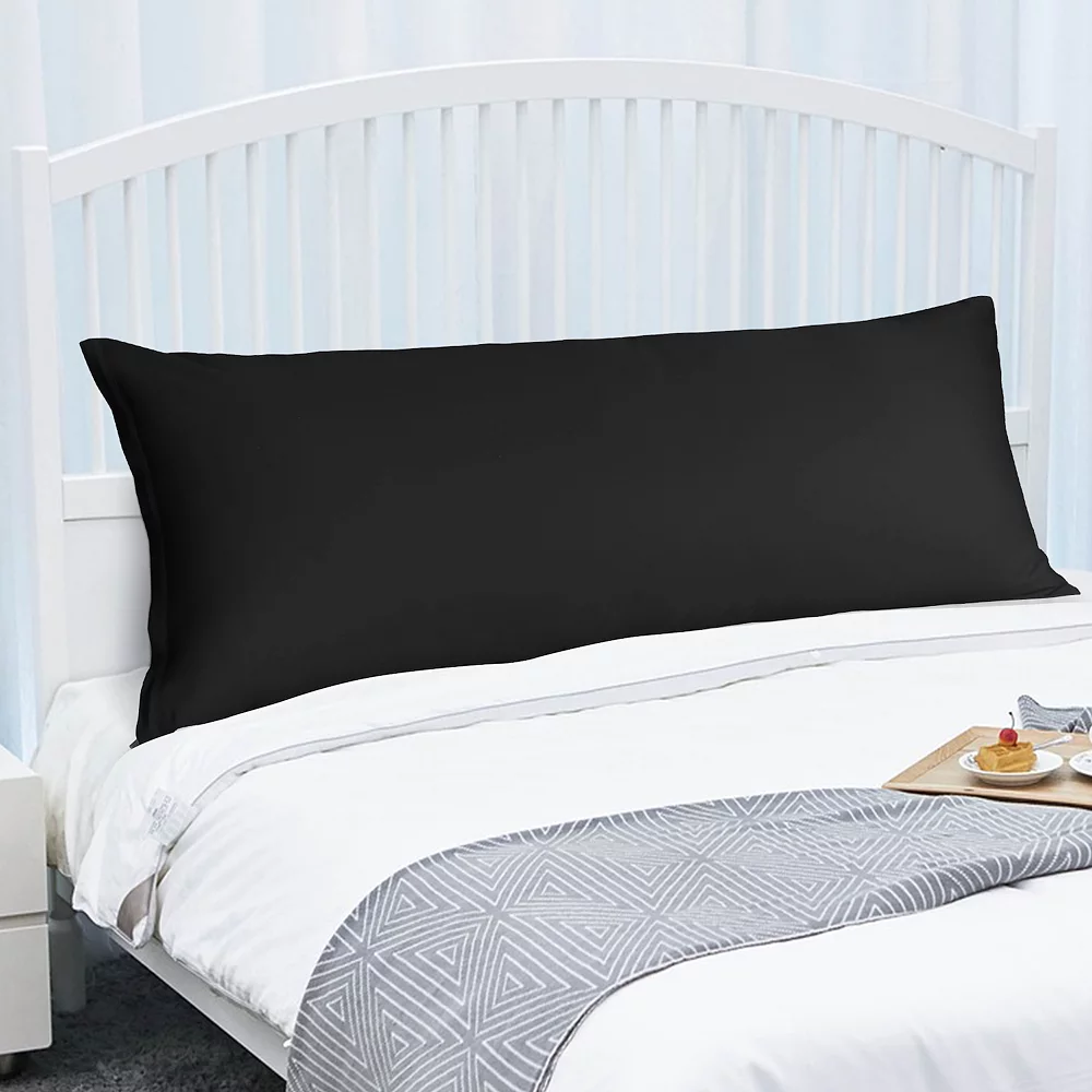 PiccoCasa Egyptian Cotton 300TC Body Zipper Closure Pillow Cover Body 20"x72" 4 PiccoCasa Egyptian Cotton 300TC Body Zipper Closure Pillow Cover Body 20"x72" - Image 2