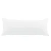 PiccoCasa Body Pillowcase With Zipper Closure Soft Microfiber Cover Body 20"x48" -travel pillow shop 6239381 Snow White