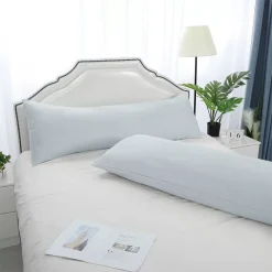 PiccoCasa Set Of 2 Body Pillow Covers Soft Microfiber For 90 Gsm Ployester Body 20" X 60" -travel pillow shop 6239388 ALT3