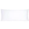 PiccoCasa Body Zippered Silky Satin Long Pillowcase 1 Pc Body 20" X 48" 2 PiccoCasa Body Zippered Silky Satin Long Pillowcase 1 Pc Body 20" X 48" -travel pillow shop 6239395 Snow White