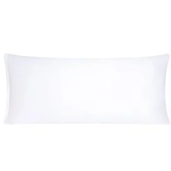 PiccoCasa Body Zippered Silky Satin Long Pillowcase 1 Pc Body 20" X 48"