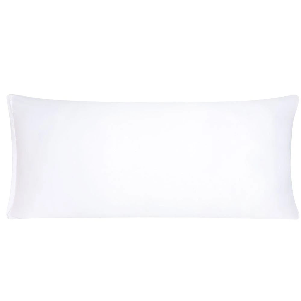 PiccoCasa Body Zippered Silky Satin Long Pillowcase 1 Pc Body 20" X 48" 3 PiccoCasa Body Zippered Silky Satin Long Pillowcase 1 Pc Body 20" X 48"
