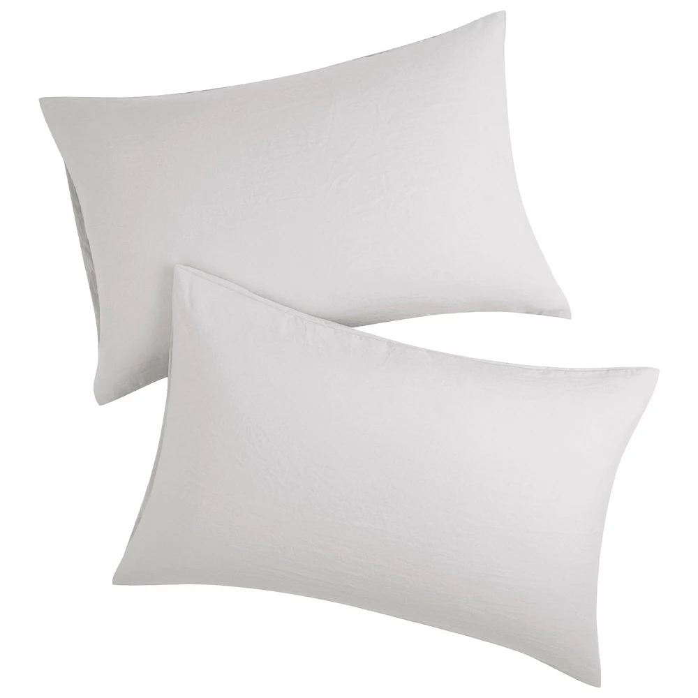PiccoCasa 2Pcs Brushed Pillowcases Washed Microfiber Envelope Closure King 20"x36" 3 PiccoCasa 2Pcs Brushed Pillowcases Washed Microfiber Envelope Closure King 20"x36"
