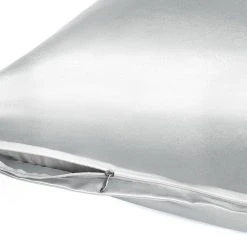 PiccoCasa 1 PC Satin Soft Body Pillow Cover With Zipper Body 20"x54" 8 PiccoCasa 1 PC Satin Soft Body Pillow Cover With Zipper Body 20"x54" -travel pillow shop 6239412 ALT2