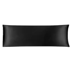 PiccoCasa Satin Body Pillow Cover Long Silky Cooling For Hair Skin Body 20"x60"
