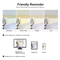 PiccoCasa Zippered Silky Satin Long Body Pillow Cases Covers Body 20"x54" -travel pillow shop 6239429 ALT2