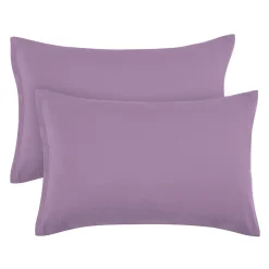 PiccoCasa Soft Microfiber Zippered Pillowcase Set Of 2 Standard 20" X 26"