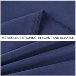 PiccoCasa 100% Cotton Body Pillowcases 1 Pc Soft With Zipper Closure Body 20" X 72" -travel pillow shop 6239505 ALT2