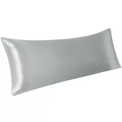 PiccoCasa 1Pc Satin Soft Body Pillow Cover With Envelop 20"x72"