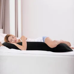 PiccoCasa Zippered Body Pillow Case Cover Soft Microfiber Style Body 20"x54" -travel pillow shop 6239528 ALT2