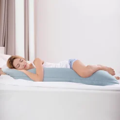 PiccoCasa Zippered Body Pillow Case Cover Soft Microfiber Style Body 20"x48" -travel pillow shop 6239577 ALT2