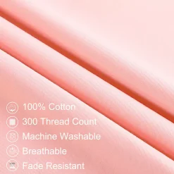 PiccoCasa Pillow Cases Covers Egyptian Cotton 1 Pcs 20"x60" -travel pillow shop 6239598 ALT