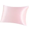 PiccoCasa 19 Momme Silk Pillowcase For Hair Skin With Zipper Standard 20" X 26" 2 PiccoCasa 19 Momme Silk Pillowcase For Hair Skin With Zipper Standard 20" X 26" -travel pillow shop 6239616 Pink