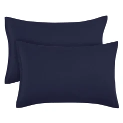 PiccoCasa Set Of 2 100% Brushed Microfiber Polyester Pillow Case Covers Queen 20" X 30"