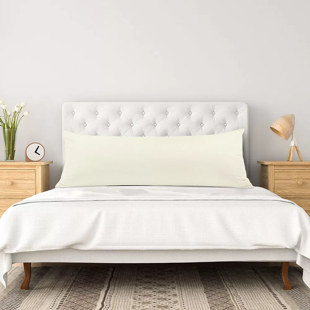 PiccoCasa Brushed Microfiber Body Pillow Covers 1800 Series Cool And Breathable Silky Soft Body 20" X 54" 4 PiccoCasa Brushed Microfiber Body Pillow Covers 1800 Series Cool And Breathable Silky Soft Body 20" X 54" - Image 2