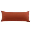 PiccoCasa Brushed Microfiber Body Pillow Covers 1800 Series Cool And Breathable Silky Soft Body 20" X 54" 1 PiccoCasa Brushed Microfiber Body Pillow Covers 1800 Series Cool And Breathable Silky Soft Body 20" X 54" -travel pillow shop 6239688 Rust