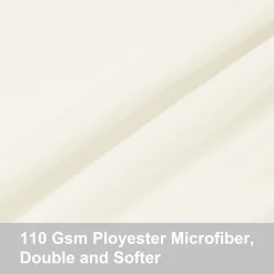 PiccoCasa Set Of 2 Cool And Breathable 1800 Series Microfiber No-Zipper Pillocases King 20" X 36" -travel pillow shop 6239783 ALT2