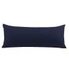 PiccoCasa Brushed Microfiber Body Pillow Body 20" X 72" -travel pillow shop 6239830 Navy Blue
