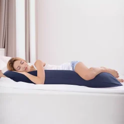 PiccoCasa Zipper Soft Brushed Microfiber Body Pillow Cover Body 20" X 60" -travel pillow shop 6239855 ALT2