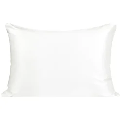 PiccoCasa 100% Pure Silk Pillowcase For Hair And Skin 25 Momme Breathable Pure Silk Pillow Cases King 20" X 36"