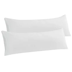 PiccoCasa Set Of 2 Body Pillow Cover Envelope Closure Microfiber Body 20"x54"