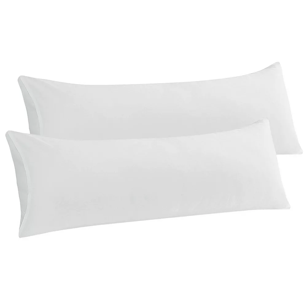PiccoCasa Set Of 2 Body Pillow Cover Envelope Closure Microfiber Body 20"x54" 3 PiccoCasa Set Of 2 Body Pillow Cover Envelope Closure Microfiber Body 20"x54"