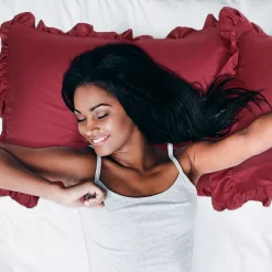 PiccoCasa 2PCS Satin Silk Pillow Cases Cover Housewife Cushion Queen 20"x30" -travel pillow shop 6239990 ALT2