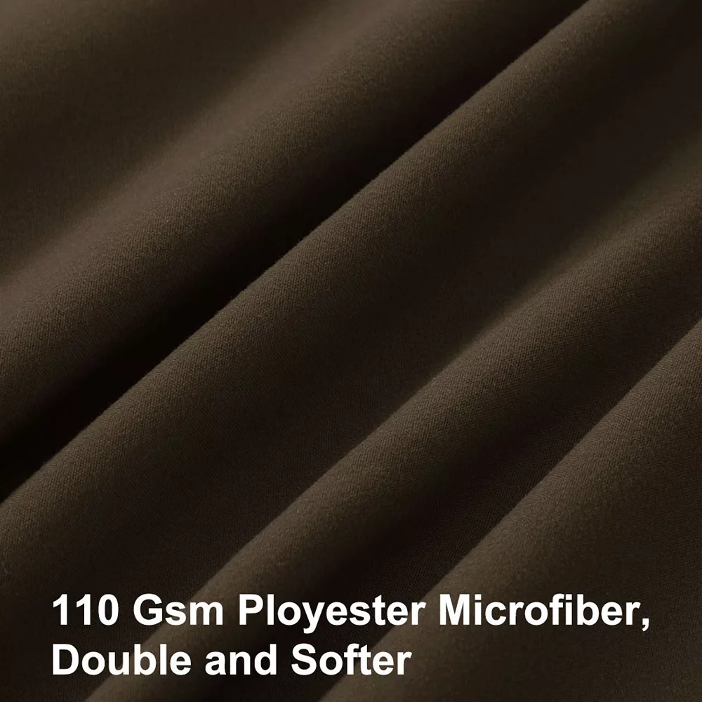 PiccoCasa 2 Packs Microfiber Pillowcases With Envelope Closure Queen 20" X 30" 5 PiccoCasa 2 Packs Microfiber Pillowcases With Envelope Closure Queen 20" X 30" - Image 3