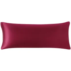 PiccoCasa 1 PC Satin Body Pillowcases Soft With Zipper Closure Body 20" X 48"