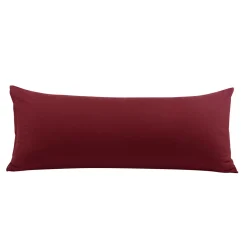 PiccoCasa Body Brushed Zipper Closure Soft 110 Gsm Brushed Microfiber Pillowcase Body 20" X 60"